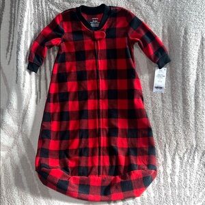 Carter's Buffalo Plaid Baby Sleep Sack 3-6m